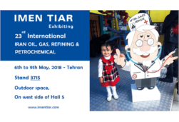  IMEN TIAR in a glance 23rd Iran international Oil, Gas and Petrochemical Exhibition 6-9 May 2018. 